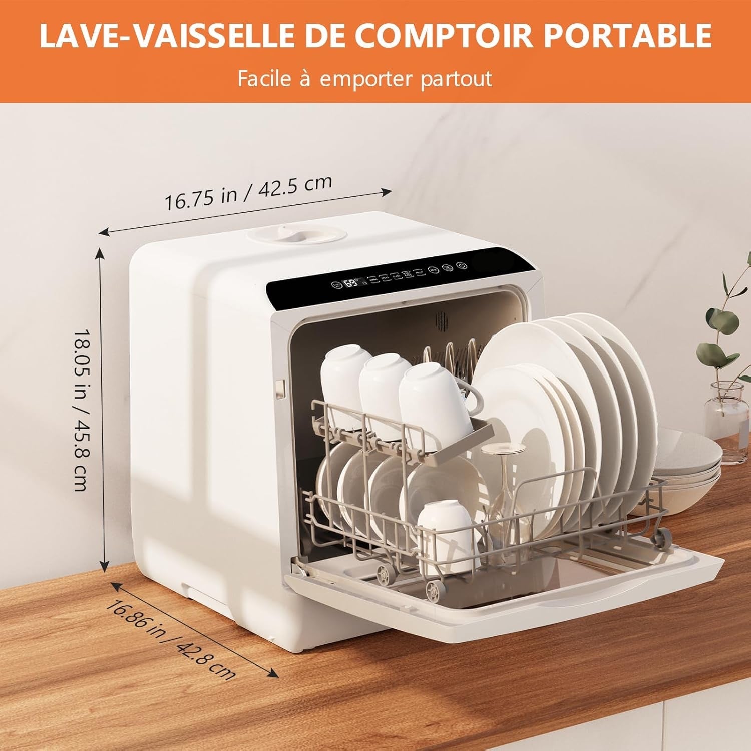 Mini Lave-Vaisselle Portable