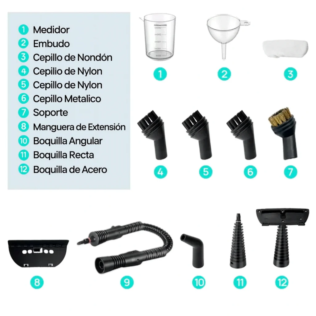 SteamClean Pro™ – Limpiador a Vapor Presurizado